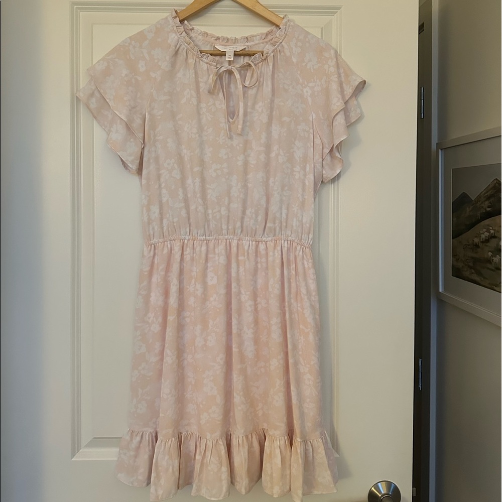 Lauren Conrad Pink Floral Dress - Size M